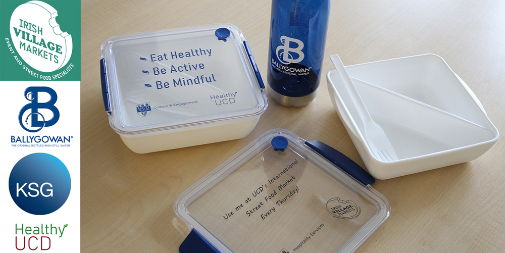 Image of goodies to be given away at Work / Life 2019